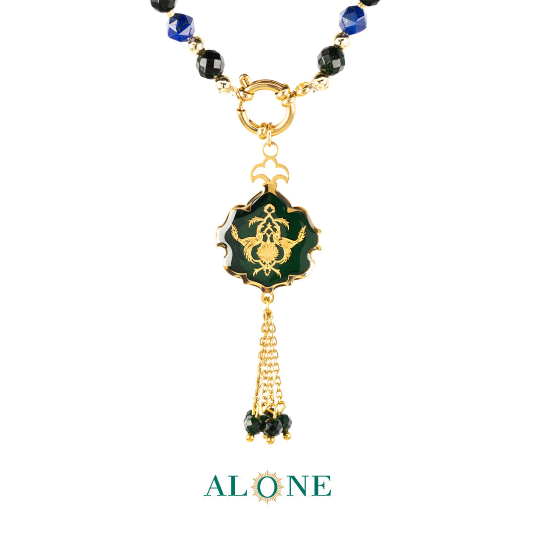 ELLY ROSARY NECKLACE